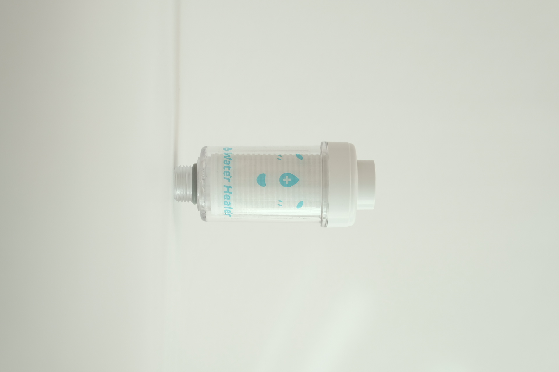 Current Water Healer travel shower filter, front view